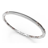 Bracciale Bikkembergs Uomo in Acciaio Diamante Black 0.29 Ct PERB25BR - PERB25BR